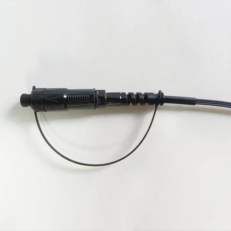 Câble de chute imperméable de 5x2 mm Mini Cordeaux de correctif optique du connecteur SC / APC