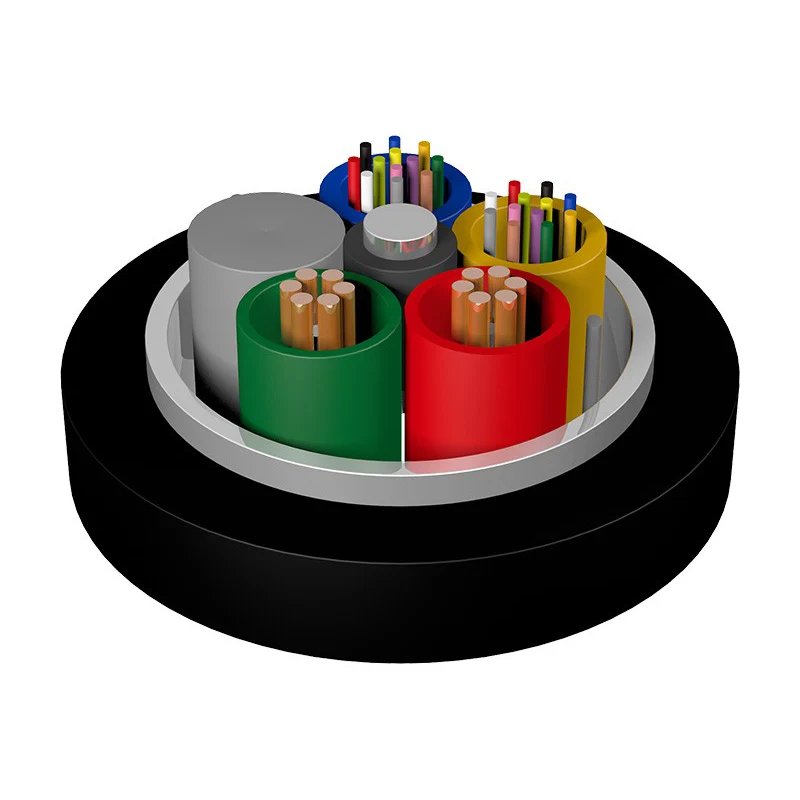 Hybrid Optical et électrique Câble de tube lâche ou électrique GDTA