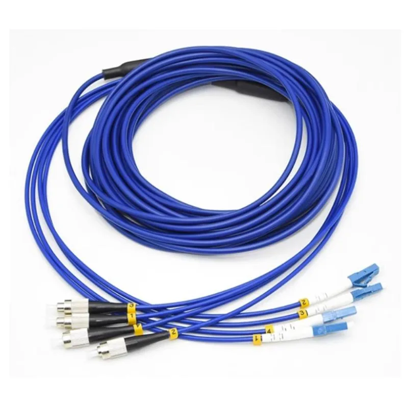 Quad FC / UPC-LC / UPC Cordons de patch diélectriques à l'épreuve des rongeurs