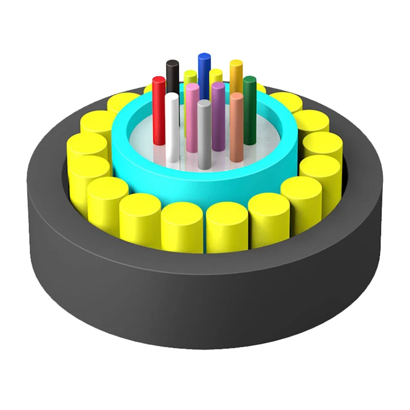 Éclairage non métallique UNI-tube Câble fibre optique